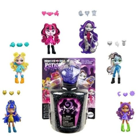 Monster High Eliksiry Minilalka Seria 1 mix Monster High Eliksiry Minilalka Seria 1 mix