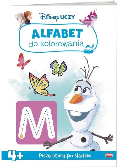 Disney uczy. Kraina lodu. Alfabet do kolorowania Disney uczy. Kraina lodu. Alfabet do kolorowania