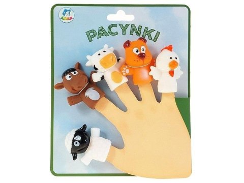 Pacynki na palce 5szt Pacynki na palce 5szt