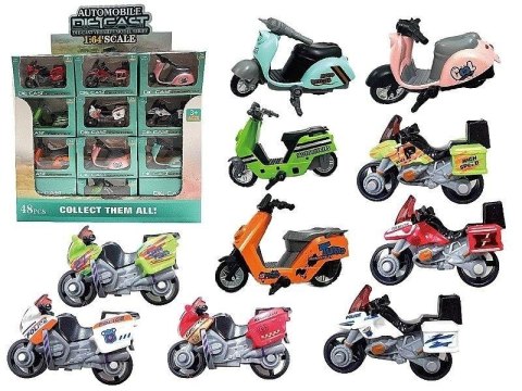 Skuter metalowy 1:64 MIX Skuter metalowy 1:64 MIX