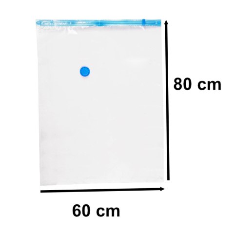 Worki próżniowe na ubrania 5 sztuk 60x80cm Worki próżniowe na ubrania 5 sztuk 60x80cm