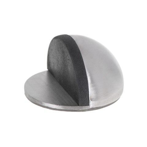 Stoper odbojnik odbój do drzwi przyklejany metalowy srebrny Stoper odbojnik odbój do drzwi przyklejany metalowy srebrny